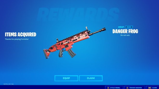 AekzyWHU's tweet photo. LETS GO I got 5X  Danger Frog Wrap Codes and will give them away to someone who:

• Follows 
@AekzyFN 
 with Notis on
• Retweets this Tweet

Ends in 1-2 Hours, Good Luck ❤ https://t.co/6XE9chUvGV