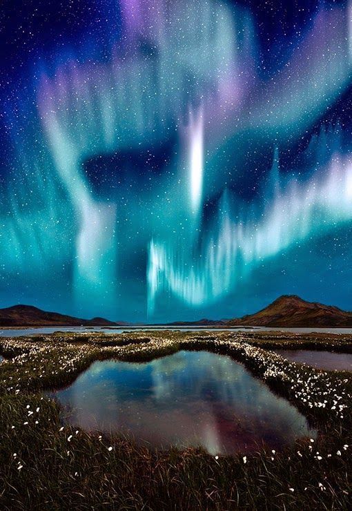 ✨ İzlanda'da Kuzey Işıkları.
