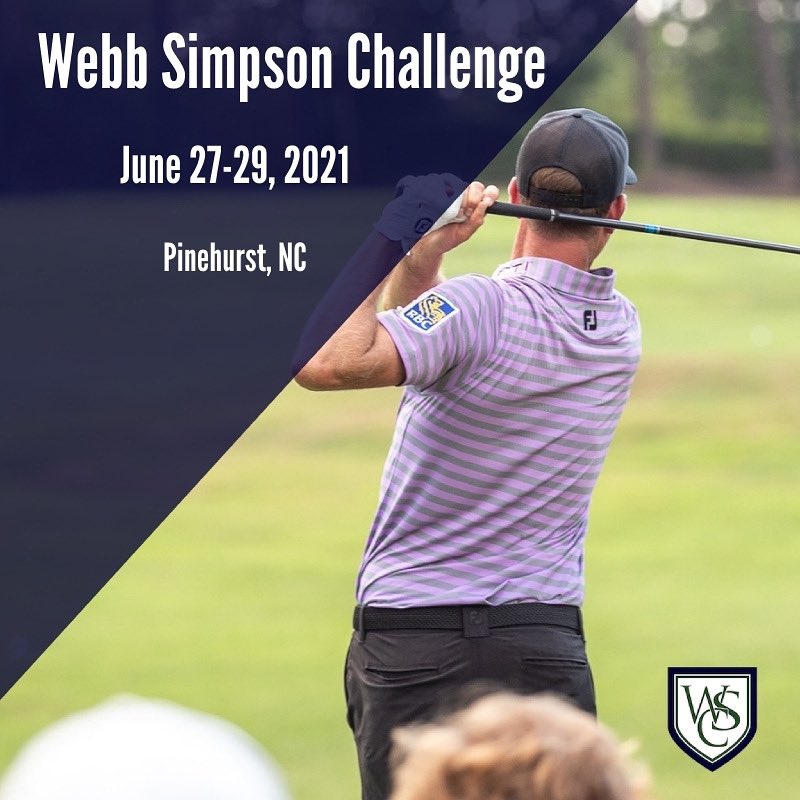 WebbSimpsonC's tweet image. The Webb Simpson Challenge is right around the corner! There are still a few spots left so head over to the website and register NOW!! #WSC2021