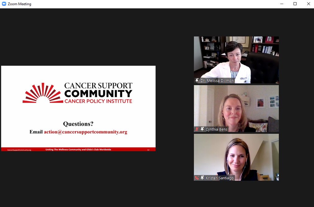 Learned so much from the patient and provider experiences with utilization management in #personalizedmedicine shared today by <a href="/LUNGevity/">LUNGevity Foundation</a> and <a href="/ASCO/">ASCO</a>. Grateful to <a href="/CSCCancerPolicy/">Cancer Policy Institute</a> for the opportunity to join the panel on behalf of @permedcoalition