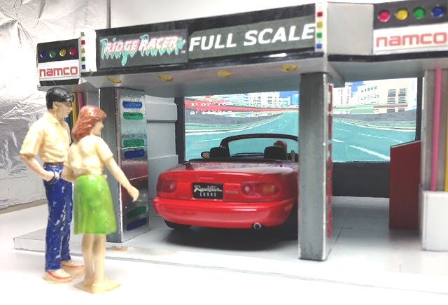 PosterPackrat's tweet photo. Worlds smallest Ridge Racer Full Scale 👇
Creative brilliance by @SINPACHY 👨🎨
https://t.co/lyNQhvMidn
#RidgeRacer ❤️ #namco vs. #SEGA #リッジレーサー #BandaiNamco #ArcadeWars #RetroGaming #筐体ミニチュア 🙌 https://t.co/5hNQRl5cmS