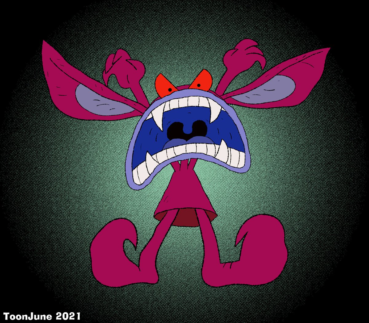 15 - Your other favorite cartoon character: Ickis

ROOAAARR!!! Here's another character I still remember and love to this day! And I must say, Aaahh!!! Real Monsters got me into monsters! I really like that show so much! :D

#ToonJune #ToonJune2021 #Ickis #AaahhRealMonsters