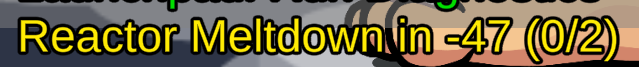 Reactor be broke.