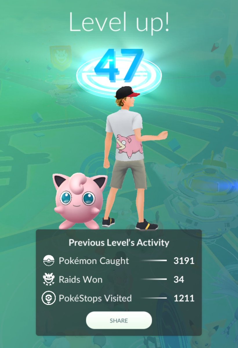 captain_poke's tweet photo. Nice... Now for the buddy grind #PokemonGO #Pokemon #LevelUp https://t.co/ByOVi7vJEv