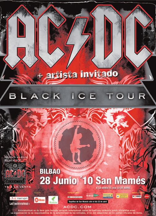 AC/DC BLACKICE TOUR 2010 ツアーパンフレット Black Ice 2010 Australia Tour Program – Rare Records