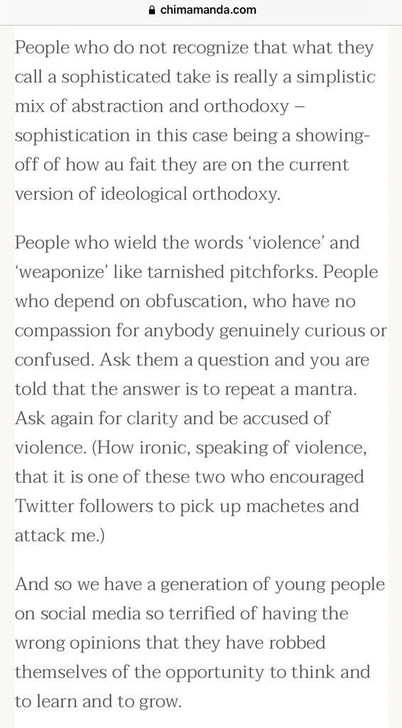 OurFavOnlineDoc's tweet photo. Chimamanda is tired https://t.co/dwWDsAwfQH