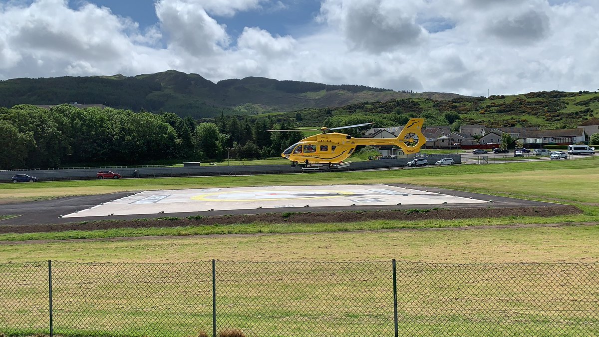 The Robert Black Memorial Helipad tweet media