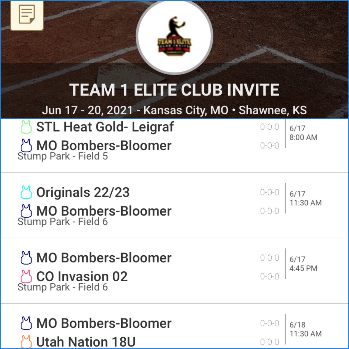 Girls are getting extra practicing in &amp; gearing up for another competitive weekend! Thursday 8AM, 11:30 &amp; 4:45
 #bombernation @StriveSoftball  @bombercacataw  <a href="/Team1_fastpitch/">Team 1 Fastpitch</a>  <a href="/ImpactRetweets/">Impact Promotions</a>  <a href="/IHartFastpitch/">I❤️Fastpitch</a>
<a href="/ExtraInningSB/">EXTRA INNING SOFTBALL</a>  @fastpitch_mo <a href="/AthletesGoLive/">AthletesGoLive</a>  <a href="/Sports_Recruits/">SportsRecruits</a>