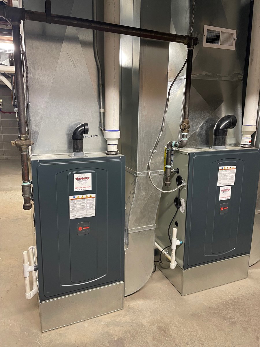 🎇Thanks🎇to <a href="/MCCAC_Alberta/">Municipal Climate Change Action Centre</a> and their Recreation Energy Conservation (REC) Program for helping the C2 {and other facilities like this} replace 16 mid-efficiency furnaces with brand new high-efficiency furnaces AND 3 hot water tanks with new on-demand systems. WOW!
