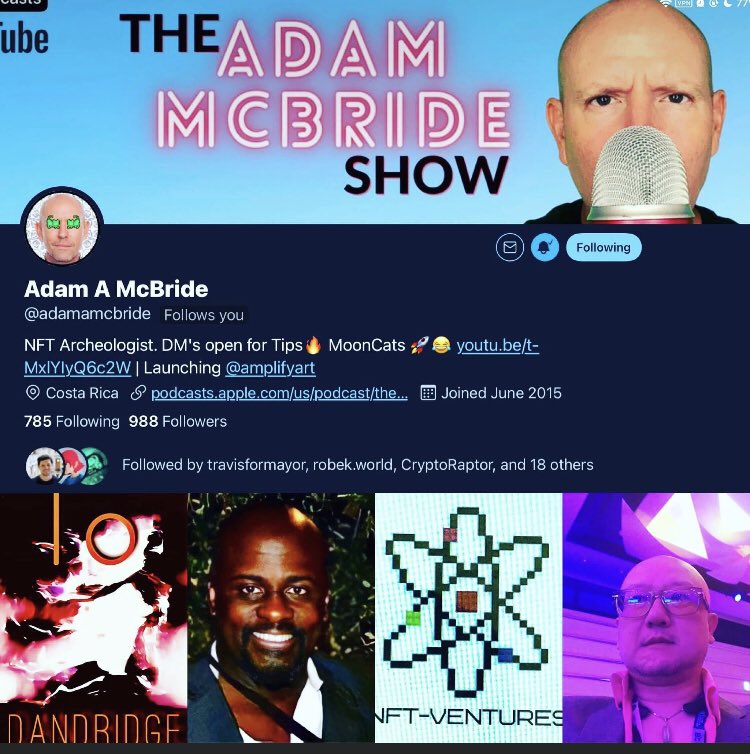 Io_EAD's tweet photo. Honored to have been the Featured Guest on Crypto-Blockchain-NFT Guru Adam McBride’s Show discussing my sci-fi novel Io… And the “Io Red Cover NFT” collaboration with Opera Sensation Limmie Pulliam. Huge thanks to NFTV Founder Rick Chan for making all possible! #scifi #ioscribe https://t.co/jivTuoFaqU
