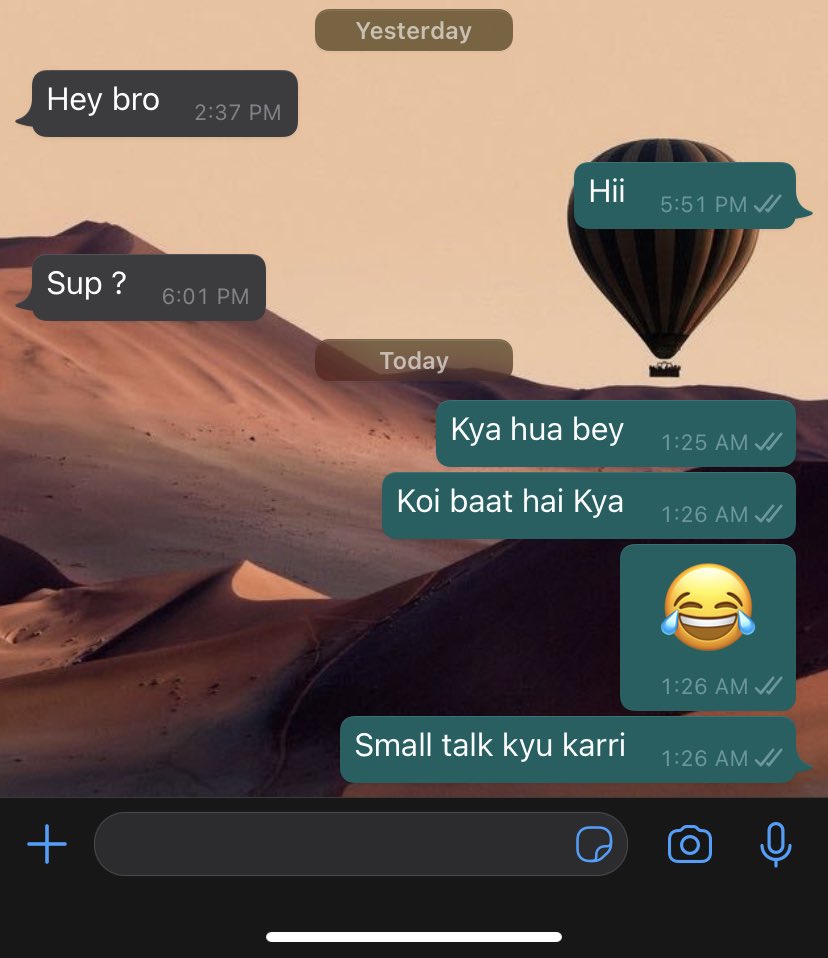 Smalltalk whatsapp