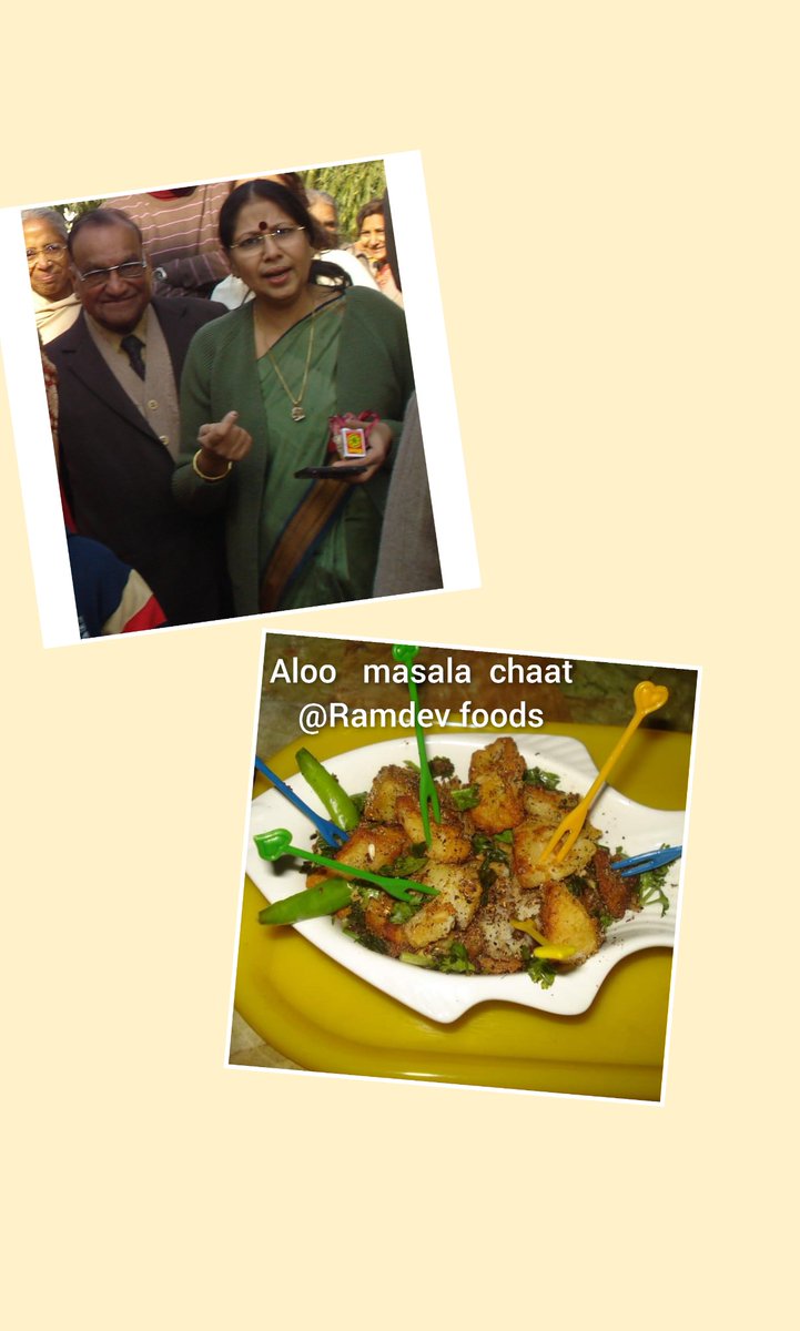 Sumanag97221549's tweet image. prepared Aloo chaat with #RamdevFood #  because my father likes spicy food @Ramdev_Food 

 #ContestAlert #FathersDayCookOut
#RamdevContest #FathersDayContest #RamdevMasala #PrimiumSpices #BasicSpices  friends @rkgarg1976 @abhinav16 @VaishaliMaisur2 @nupurgarg18 @santosh49