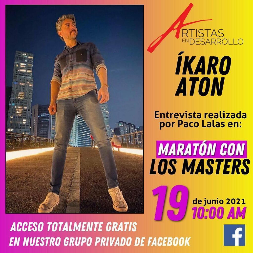 Tenemos nuevo Maratón con los Masters ahora todo sobre la conducción y locución… 
.
Y arrancamos con el gran talento de <a href="/ikaroaton/">Ikaro Aton🎙Comunicador•terapeuta transpersonal</a> 
.
Entra a nuestro grupo de facebook #ArtistasEnDesarrollo instagr.am/p/CQJupxMj5_c/