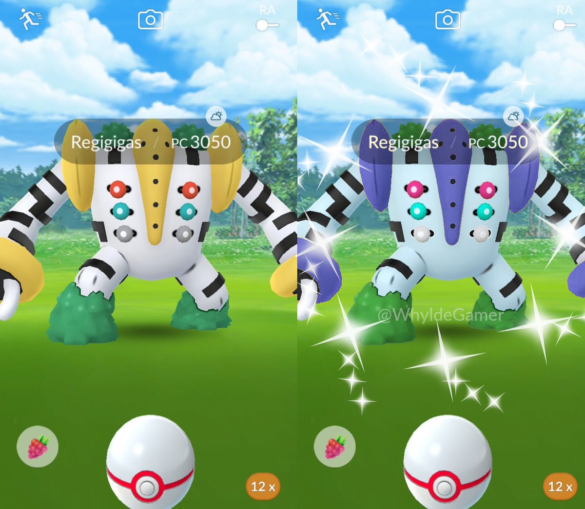 Getting LUCKY with Shiny Regigigas!