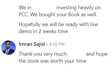 ImranSajidATL's tweet photo. Today I got multiple messages from people who let me know my books and content have helped them in their #SAP #SuccessFactors journey. Makes it worth the effort! Thank you! #HXM #Payroll #HRTech #PCC #PayrollControlCenter https://t.co/pp1HyVZZeo