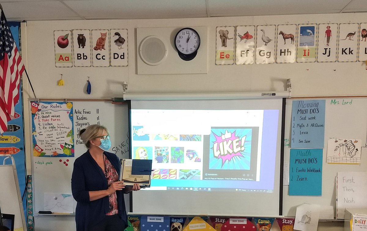 Look who is <a href="/MMMustangs/">Mission Meadows</a> VUSD "STARS" for June! Congratulations <a href="/MelindaMadden17/">Melinda Madden</a> you deserve to be recognized for your hard work as our "ACM" teacher (Art, Character Ed, &amp; More)! <a href="/VistaBlueprint/">Vista Unified</a> <a href="/vusdstars/">vusdstars</a> Thank you VUSD STARS program for recognizing our wonderful employees! ❤️❤️