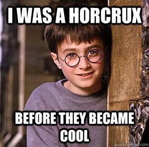 HBPrincessesPod's tweet image. If horcruxes are cool, we definitely don’t want to join the club. 😂 #HarryPotterMemes