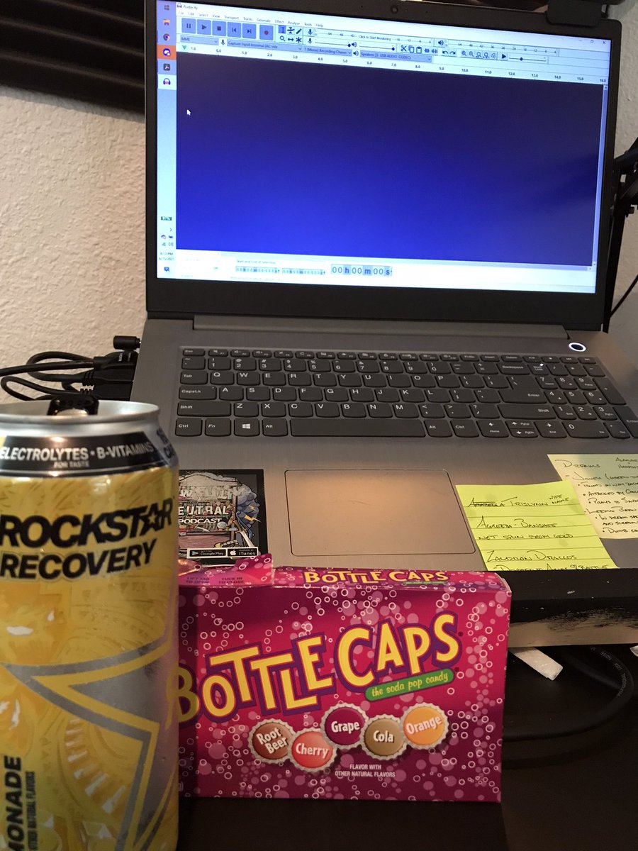 SpookyThe13th's tweet photo. Getting “Podcast Ready”. See you all at 7pm pst at https://t.co/4ddOHEk3f3!
#podcastlife #podfuel #podcasting https://t.co/bMuJ1GspgL