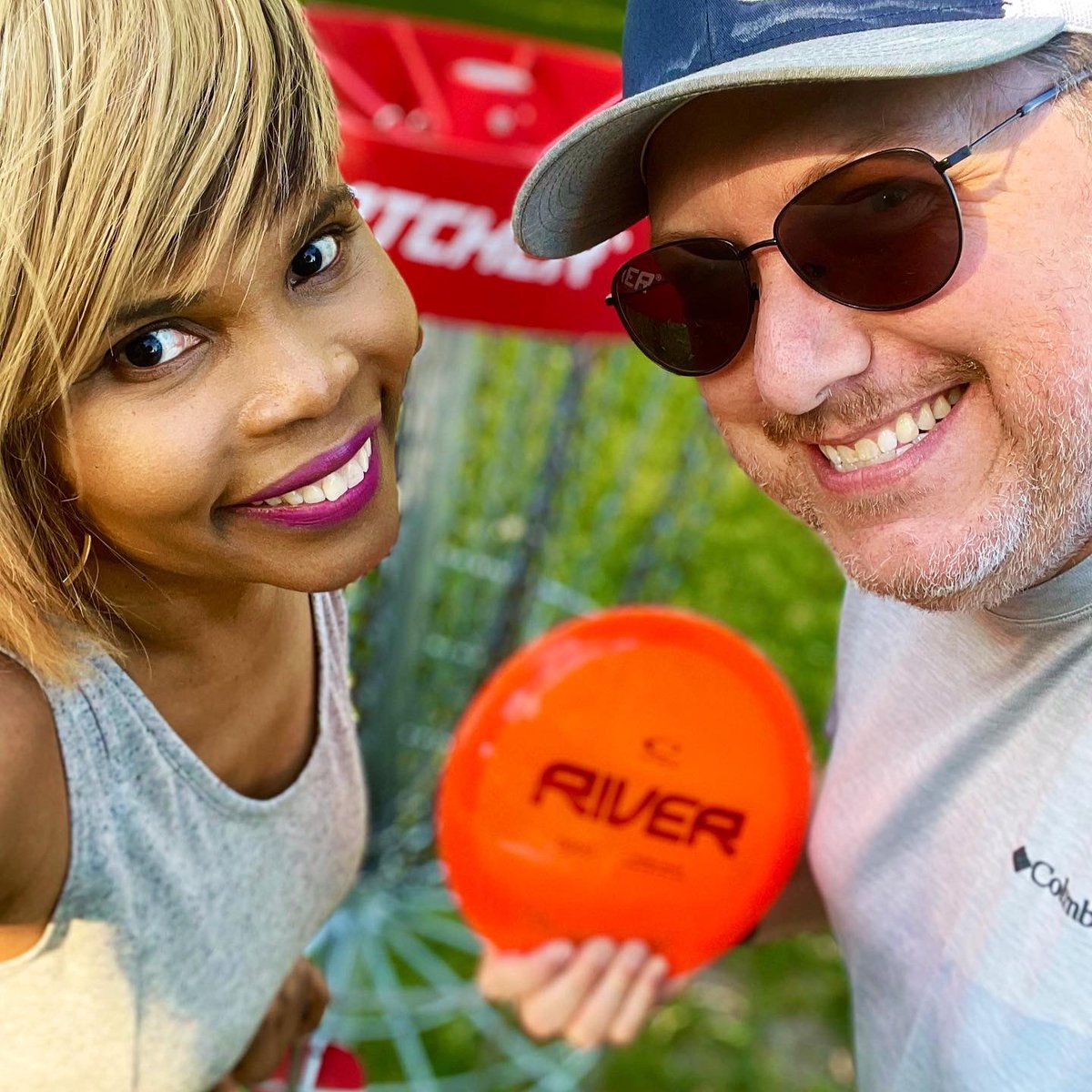 Jay_Pitter's tweet photo. Guess who’s playing disc golf now? It was great to chat with other players of all races, ages & sizes. Shout out to my pal @PlannerSean for always roping me into fun shenanigans. We’re back on these streets :)
#actsofpublicjoy https://t.co/ddkJQiZjfc