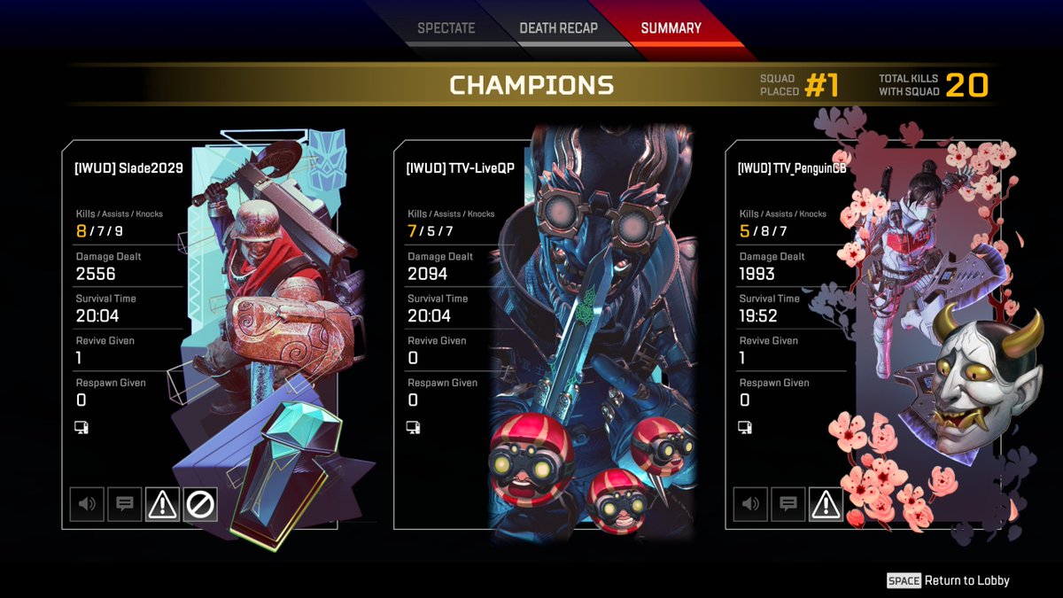 LiveQPtv's tweet image. This split is treating us very well #ApexLegends #PredGrind