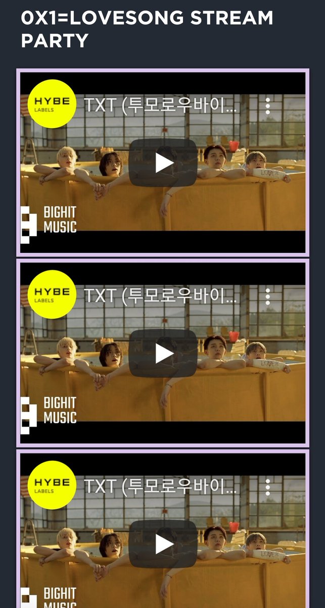 CTXTBR's tweet photo. 🥳 MOAAAAS, BORA DE STREAM PARTY?

Confere tudo lá no nosso site pra ver como ajudar nos streams mais rapidamente!

https://t.co/QeLed7NR7R

Tem todo o passo a passo de como dar stream pelo site e também tem playlists para intercalar com o YouTube! 🥰

@TXT_members https://t.co/u3m8cOD3sd