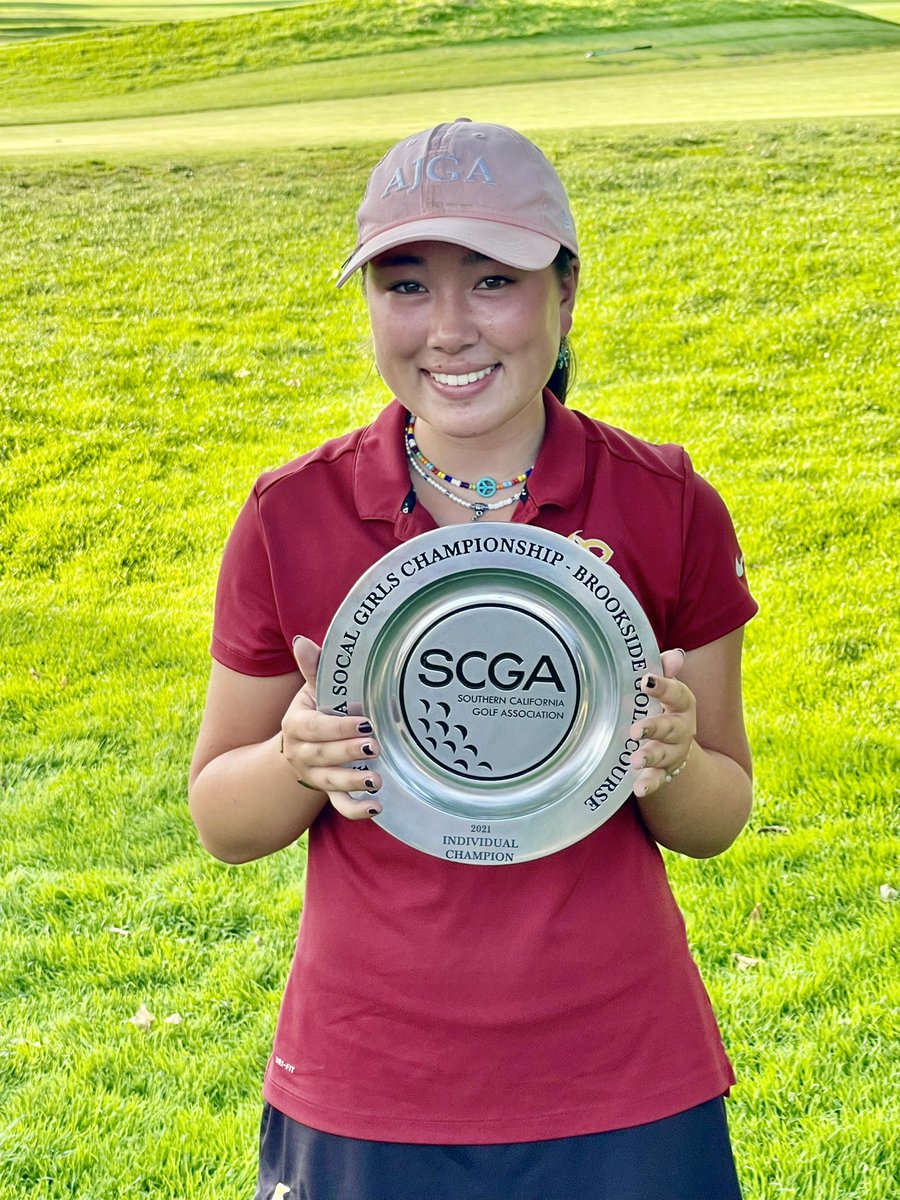 CHAMPION 🏆Emi Sverduk posts a 68 (-3) at Brookside G.C. to win the CIF State Southern Regional! #statechamp #gdtbab #bruinnation #proudtobeLBUSD