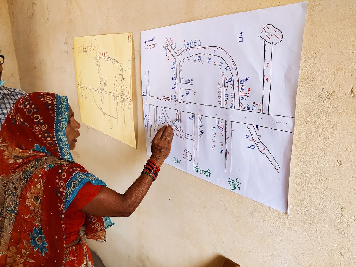 UNOPS_India's tweet photo. Inspired Action - End goal of the #CLNOB exercise achieved, as women felt inspired to participate, as well as verify data collected during the CLNOB exercise at Village Bisandi khurd, Block Badokhar khurd, Distt Banda, UP @jaljeevan_ @DenmarkinIndia @gssjodhpur @UNOPS @PIBWater https://t.co/B0Rxg5Pvsh