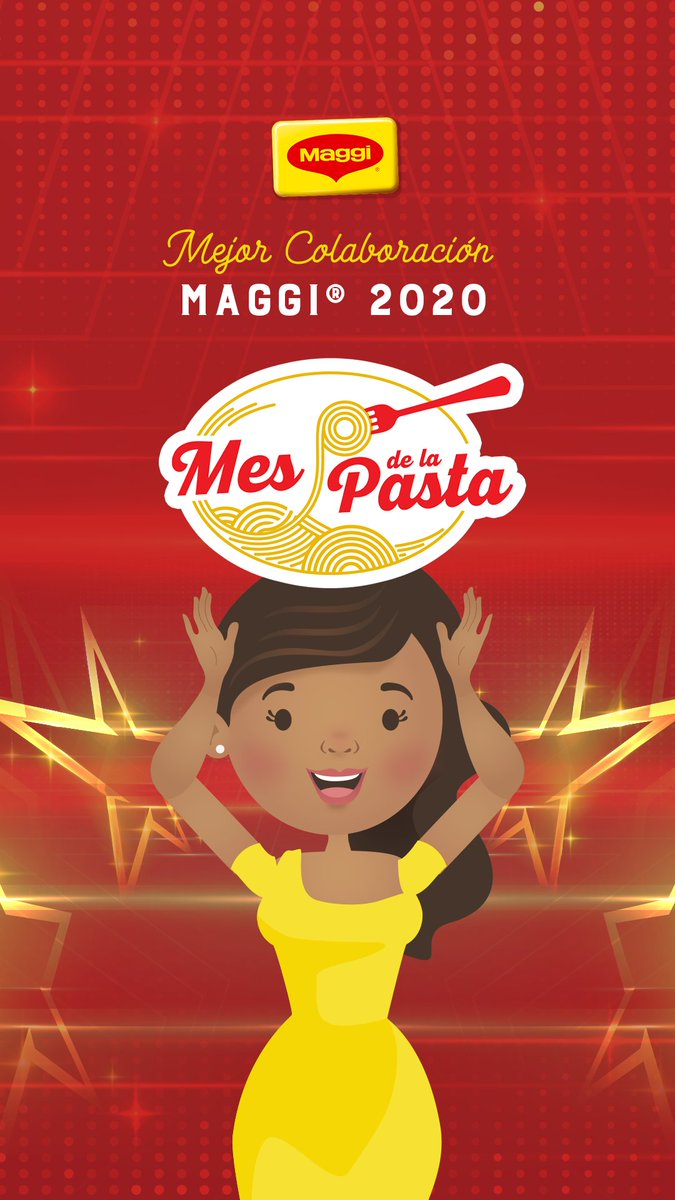 Maggi_RD's tweet photo. El premio a la mejor colaboración del año: MAGGI® Gallinita Tomate en el #MesDeLaPasta https://t.co/fCH2Fn3XUK