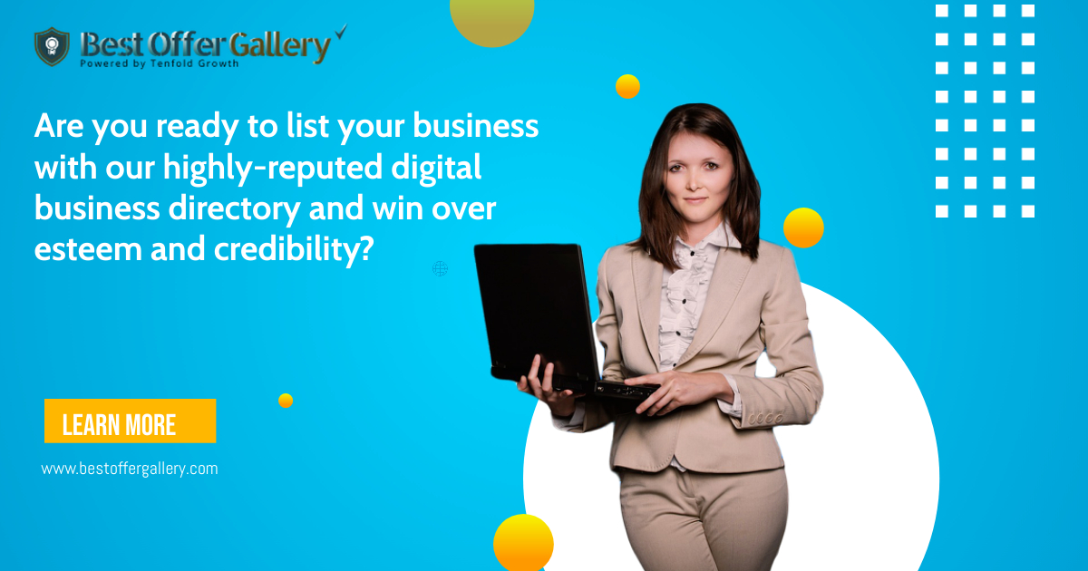 BOG_Directory's tweet photo. At Best Offer Gallery, we consider ourselves as the ultimate platform that serves both, businesses and their customers. Businesses can enjoy visibility and acquire new customers.

#directory #businesslisting #ukbusinessowner #freelisting #business #businessgrowth #marketing https://t.co/yph83IwQ5l