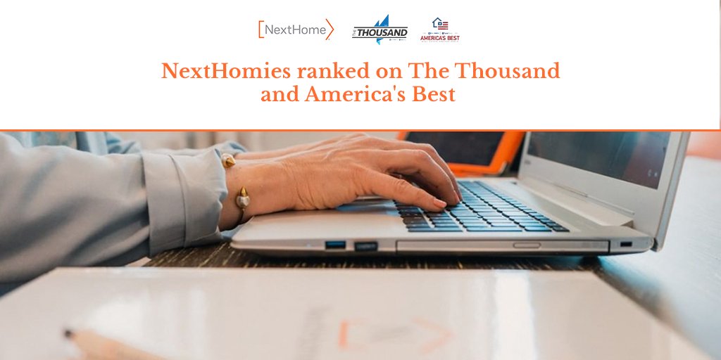 nexthomere's tweet photo. Congratulations to all #NextHomies whose hard work placed them on the distinguished The Thousand and America's Best lists! We couldn’t be more proud of your dedication to your communities! https://t.co/DjUEhOVvnY https://t.co/PGhSjAwSHI