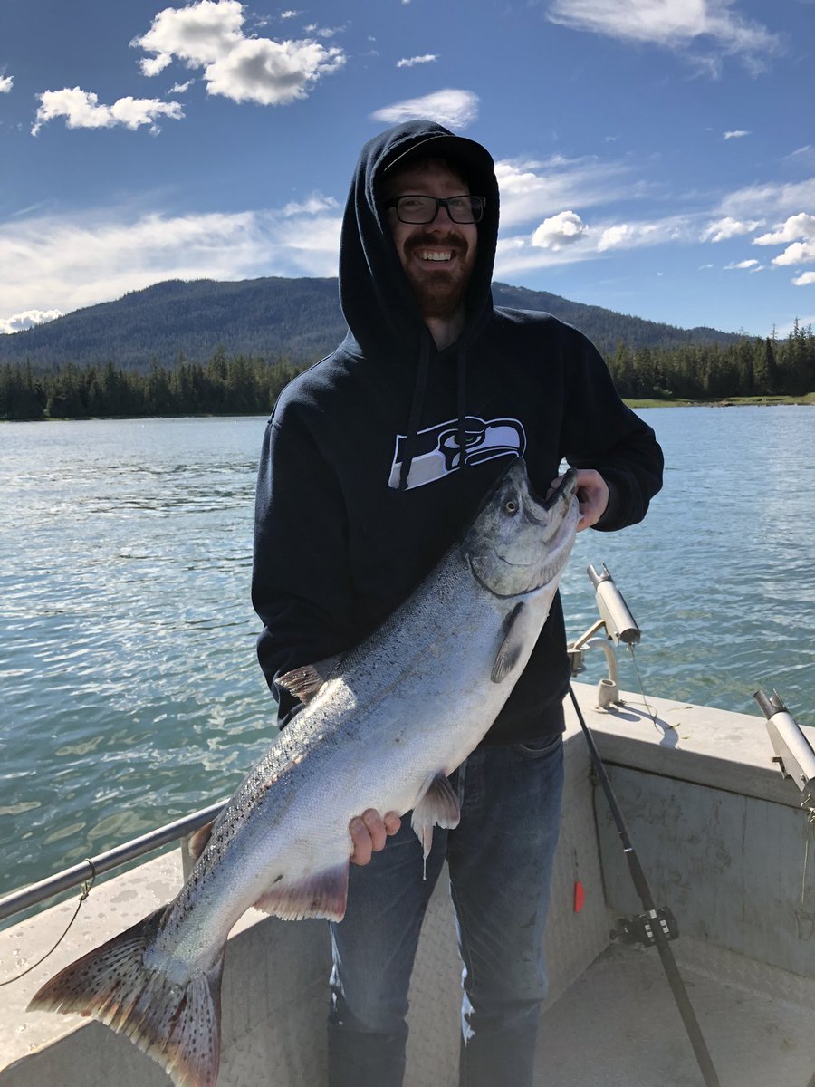 PatCodes's tweet image. Fishing in Alaska