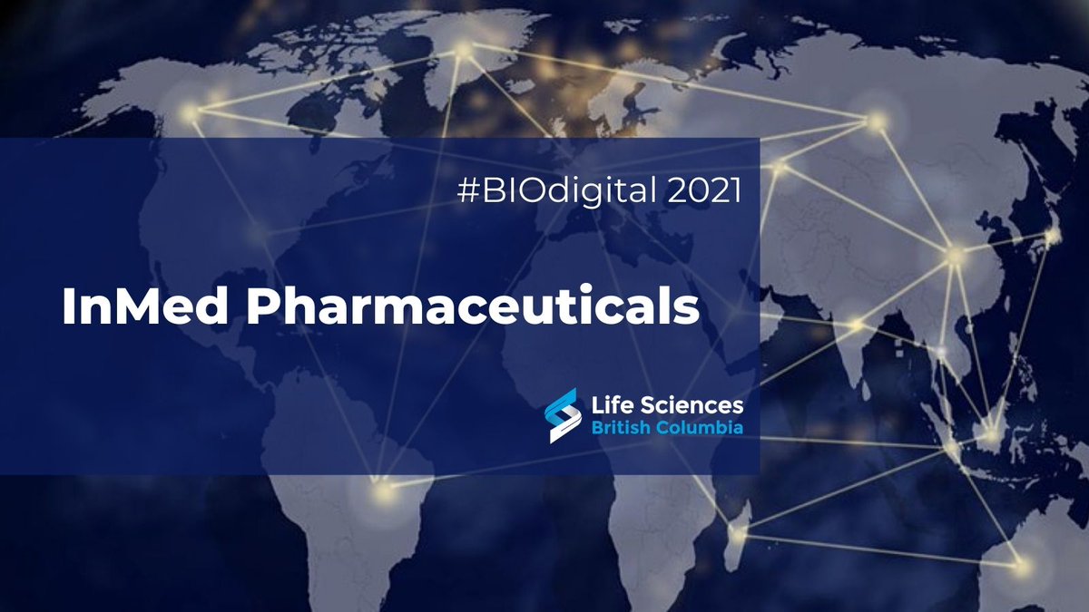lifesciences_bc's tweet photo. BC #lifesciences at #BioDigital2021; world-class biotech research and innovation at work in our province. @inmedpharma is developing cannabinoid-based pharmaceutical drug candidates in diseases with high unmet medical need
#LSBCMembers #BCBioTech #BioDigitalCDN https://t.co/yfs2KweoFu