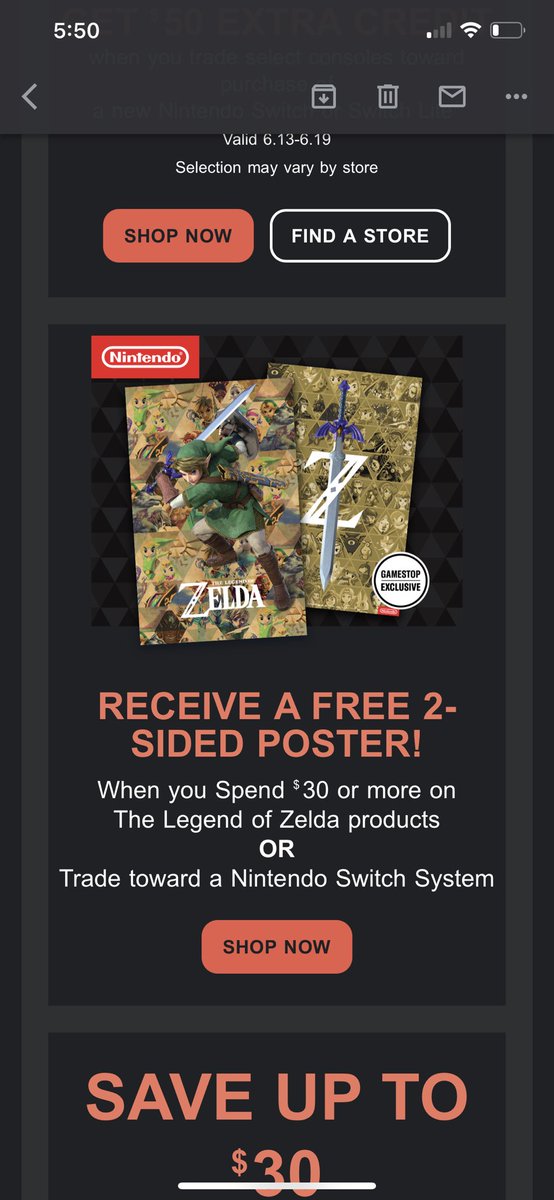 realism18's tweet photo. @GameStopHelp 
Is the poster only available in-store only? https://t.co/T0lyLoKLkR
