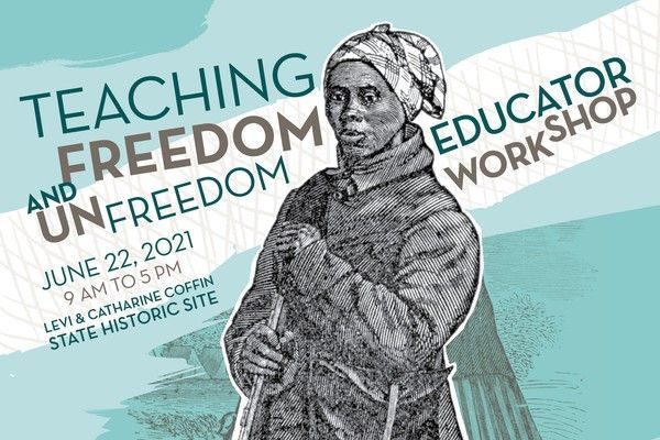 IndianaMuseum's tweet photo. #INeducators: Discover more about the life and accomplishments of #HarrietTubman – one of the most recognizable figures associated with the #UndergroundRailroad – during a FREE workshop just for educators. Learn more: https://t.co/P2uXMMCcrb https://t.co/XEXAPJpgoM