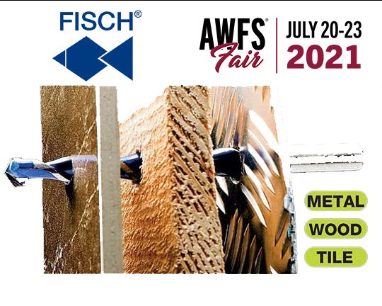 AWFSFair's tweet image. FISCH is Europe's leading manufacturer of drilling, milling and countersinking tools for processing wood, metals and composites and we're thrilled to have them join us on the #ToolTour in #LasVegas at the #2021AWFSFair this July 20-23! Come see all their products at booth 3468.