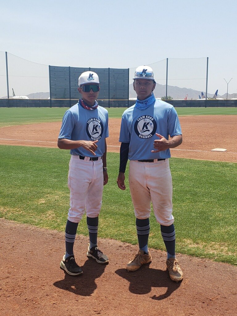 Team Kado Hawaii over Chico Aces 10-2 in the second game. Josh Garcia 2-2 3B and Reyn Kapua with no runs allowed over 3 innings on the bump. <a href="/USABChamps_AZ/">National Team Championships Arizona</a>