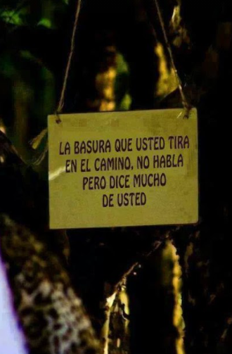 Ecogranjero's tweet photo. La basura al tacho.... siempre https://t.co/MObhDFCvCd