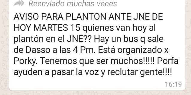 marianabust12's tweet photo. Idiotas no entienden que hasta porky sabe que no hay fraude y solo quiere mantener su concesión? #KeikoAceptaTuDerrota #GolpeElectoralDeKeiko https://t.co/jFzCpwOeBr