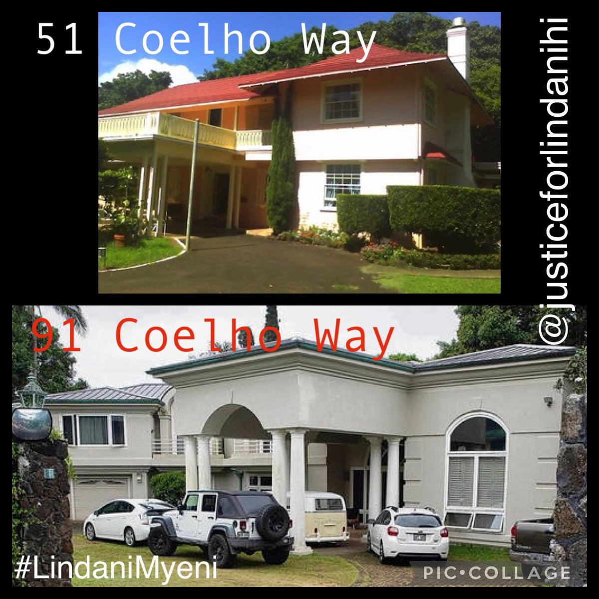 Justice4Lindani's tweet photo. The new evidence video clearly shows that Lindani Myeni intended to go to the IKCSON Temple but he was at the wrong address next door. It’s a reasonable mistake in the dark. He removed his shoes and wore his ceremonial headdress. he was polite. The 911 caller Sabine Wang lied. https://t.co/BJK2oRDKwu