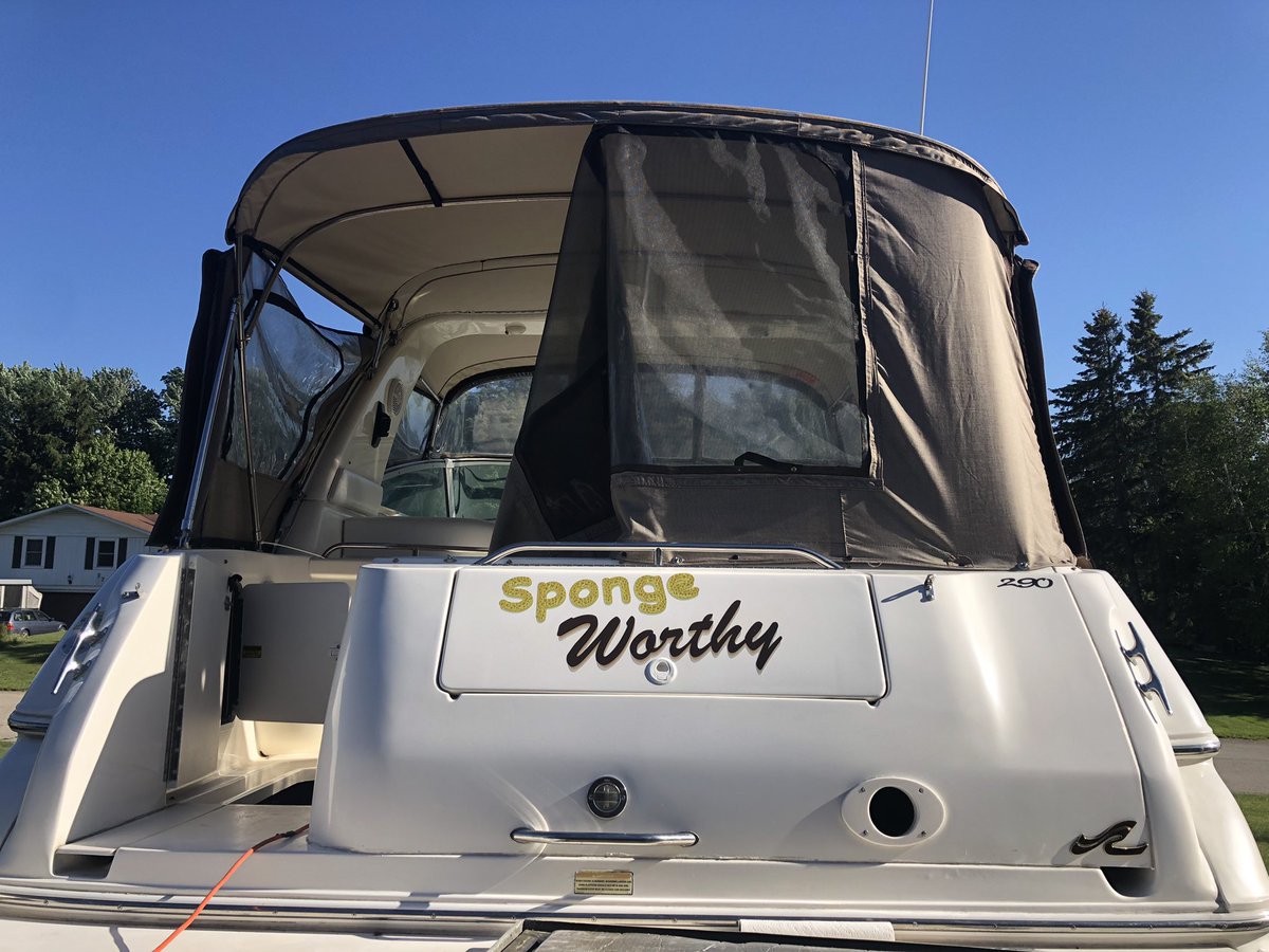 TedRussell72's tweet photo. @JerrySeinfeld @OfficialJLD My wife @SDPR12 and I are BIG fans and named our boat in homage of the best sitcom ever!!  #Seinfeld #spongeworthy https://t.co/NLmkIFLnKR