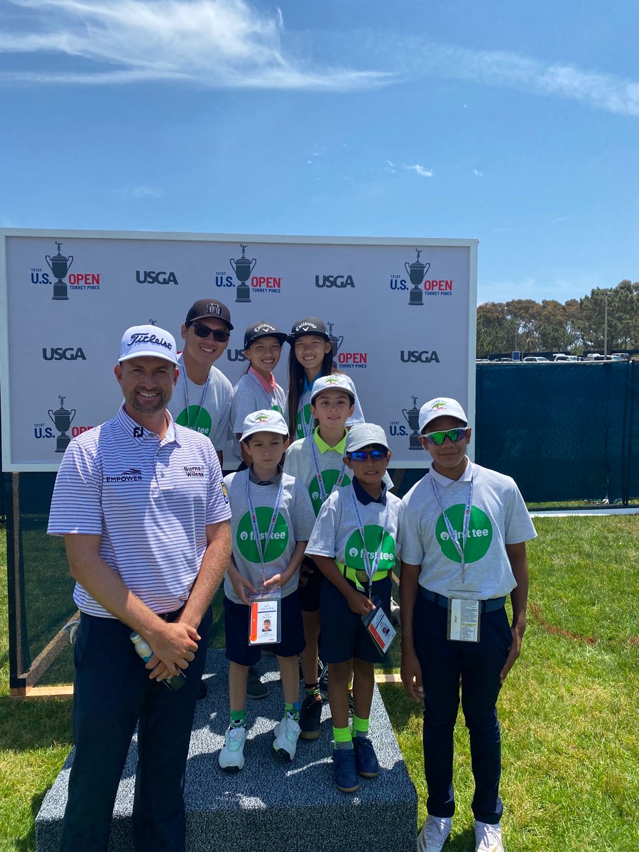 webbsimpson1's tweet photo. My favorite interview this season was with these cool First Tee kids! https://t.co/KRKVOWtcGE