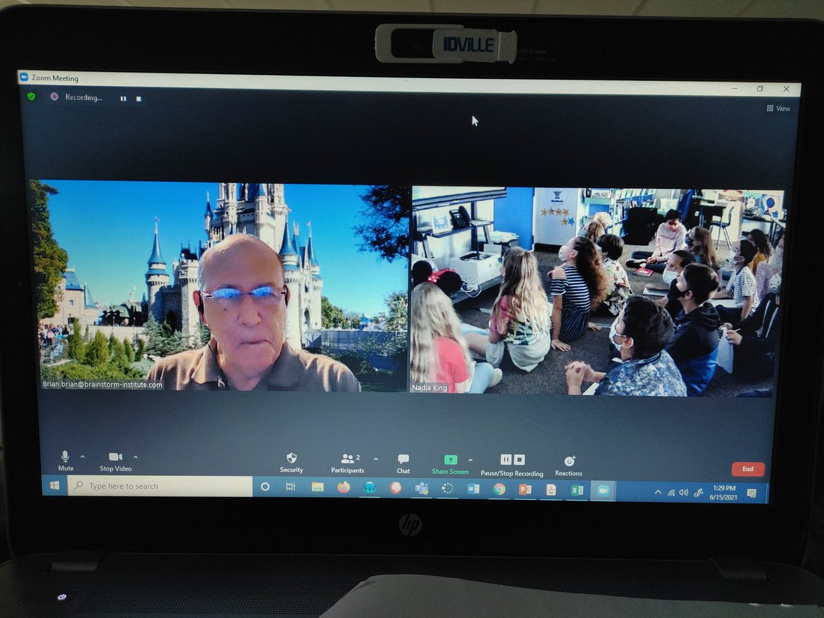 MsKinghasClass's tweet image. Thank you so much @BrainstormInst for talking with us today! Our #jediacademy has officially become #imagineersintraining