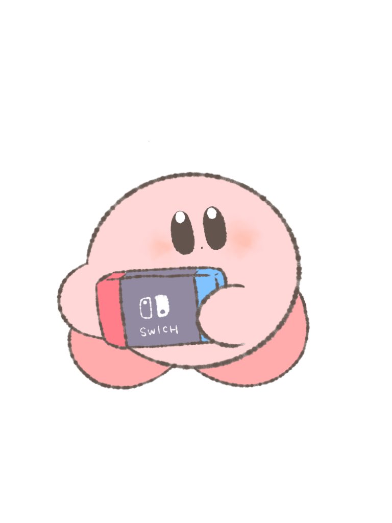 Why 1日1低画質カービィ にめのイラスト