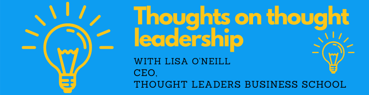 You might be a thought leader and not know.
Listen as Lisa O’Neill in Ep. 30 of BE SO GOOD PODCAST, spells out what thought leadership is
LISTEN
Home: buff.ly/3vH5ToX
iTunes: buff.ly/2XNvtK6
Spotify: buff.ly/3rNAvU9
WATCH
Youtube buff.ly/3xGZUCB
