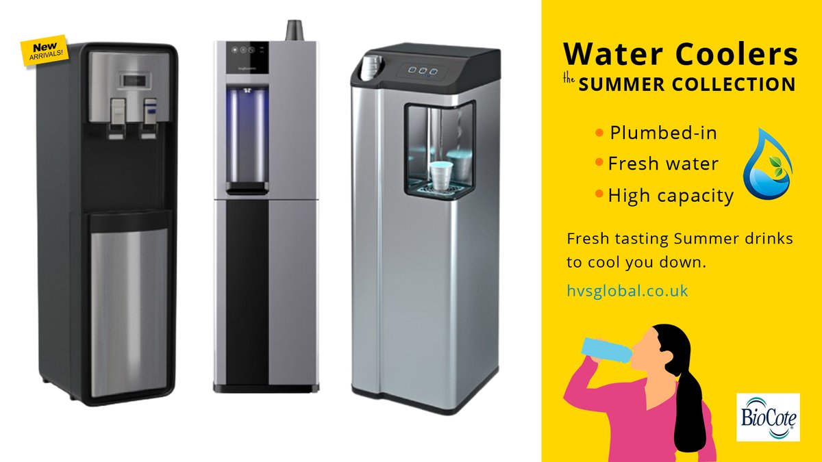 TraffordDigital's tweet photo. Cool fresh tasting water to keep you chilled and hydrated in the summer sunshine. 
View the summer water cooler collection here. https://t.co/JtoDNHDb0C 
#Bizhour #bizchirpit #bizitalk https://t.co/bBKqP4FWn6