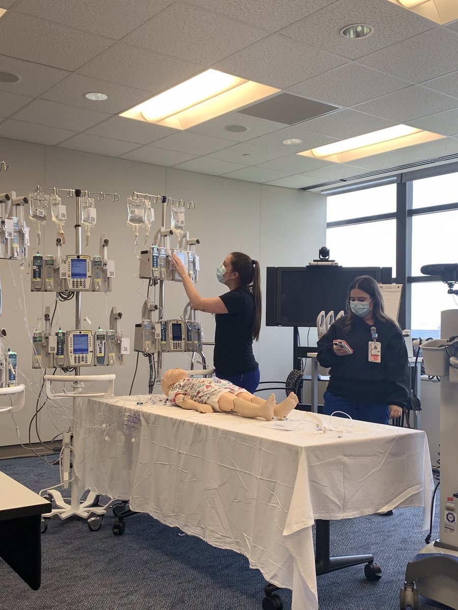 TCHQUEST's tweet image. Using #simulation to test new medication infusion pumps/line change with interoperability. 
#systemstest
#TexasChildrens