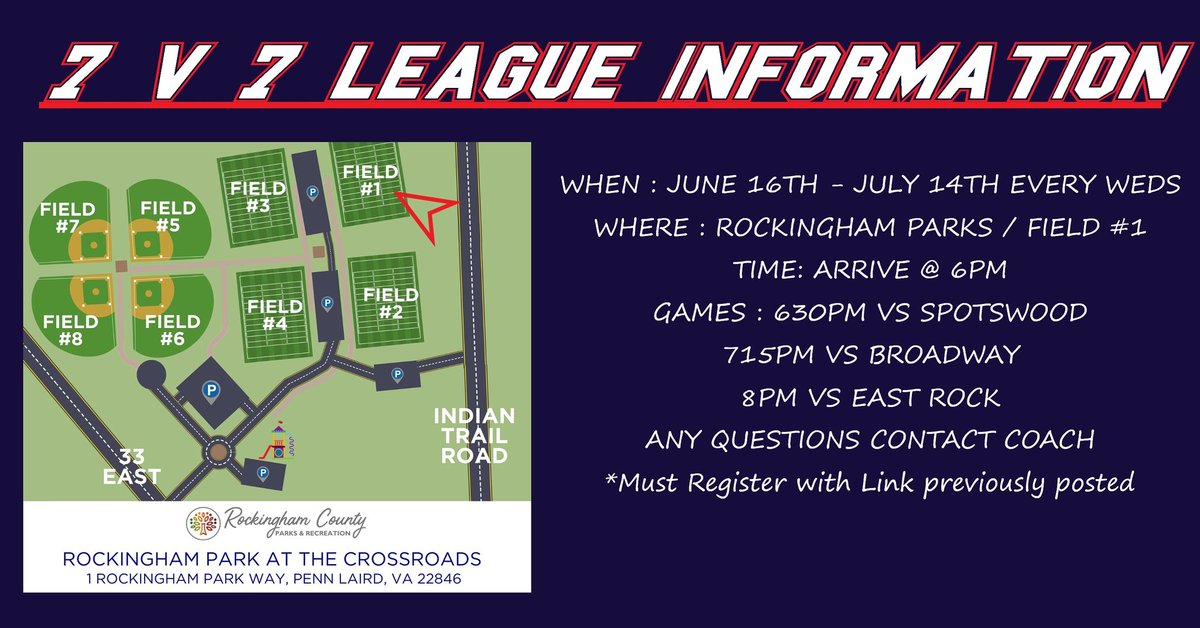 STREAKSFB's tweet photo. 🚨🚨LEAGUE STARTS TOMORROW 🚨🚨
SIGN UP ASAP...#competition #teamwork https://t.co/czbl7uSfW0