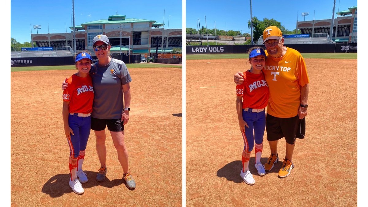 18uMojo's tweet photo. Gianna Duca #00 (2023) Thank you Coaches and staff for a great camp and experience! Gianna can’t wait to see you again at the winter camp! @Vol_Softball @KarenWeekly @ralphweekly #triplethreat https://t.co/4BdPoqj8K3