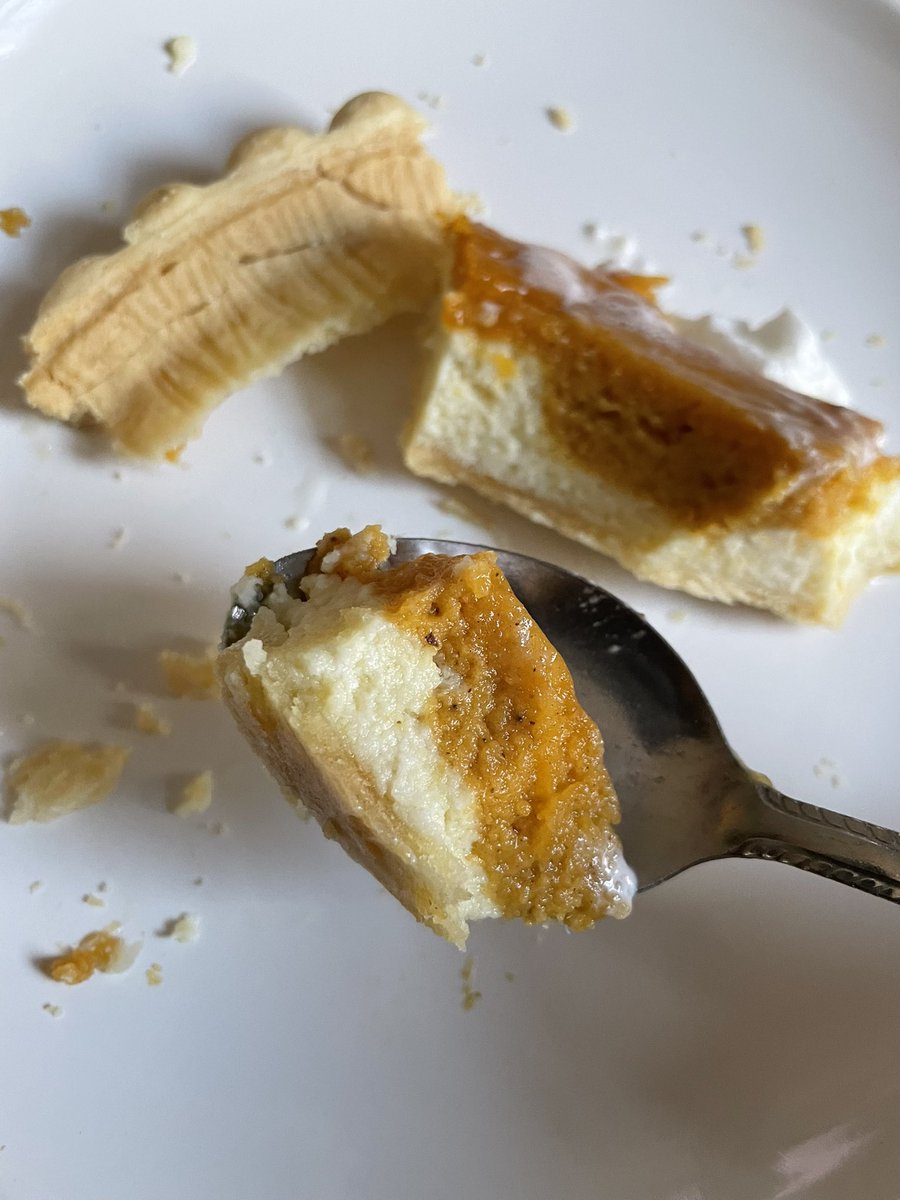 gensculinary's tweet photo. I introduce to you my #sweetpotato #cheesecake https://t.co/VDOyTijezi