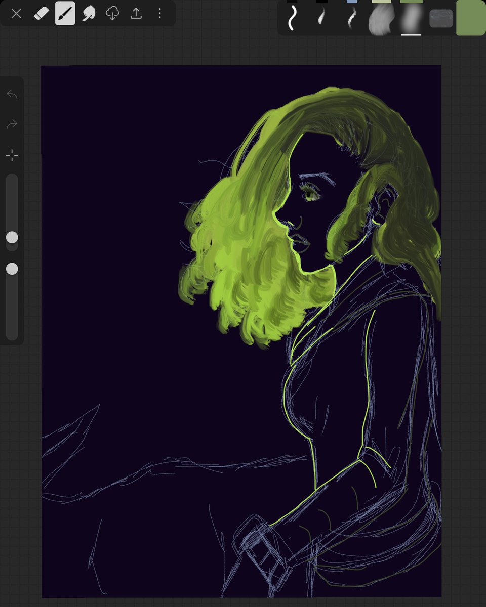 FatesFabel's tweet photo. #sketching on the tablet again. I’m digging not making a mess with paint. #digitalsketch #artwork #illustration https://t.co/T6SdplbRyu